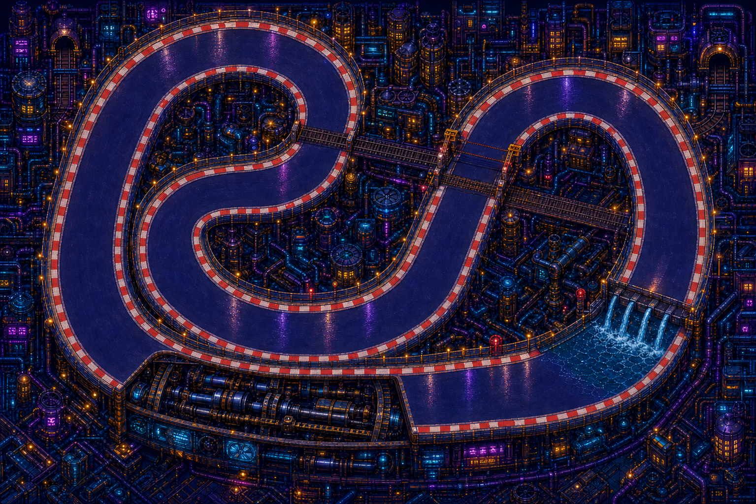 Urban Madness track shape